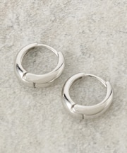 メタルリングピアス