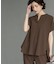 《7色展開/SS-LLサイズ》ストレッチスキッパーブラウス/セットアップ対応【洗濯機洗い可/防シワ】