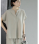 《7色展開/SS-LLサイズ》ストレッチスキッパーブラウス/セットアップ対応【洗濯機洗い可/防シワ】