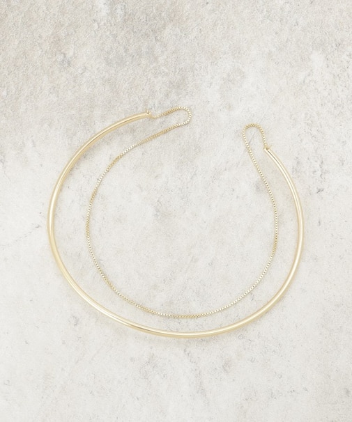 チェーン付きネックカフ