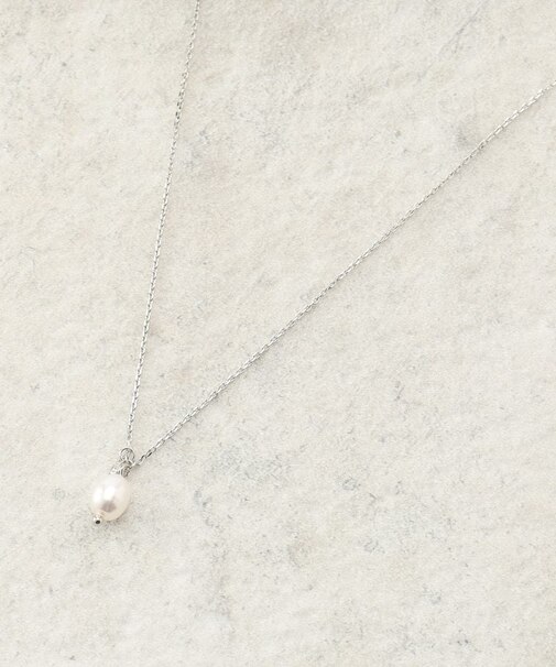 淡水×ビジューショートネックレス