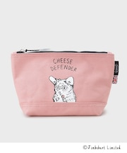 【ジムボバートコラボ】マチ付きプリントポーチ