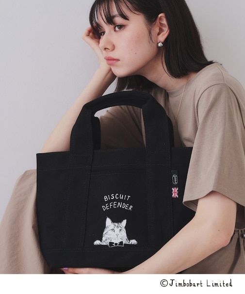 【ジムボバートコラボ】プリントミドルトートバッグ