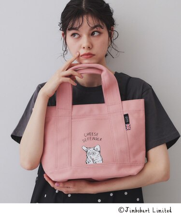 【ジムボバートコラボ】プリントミドルトートバッグ