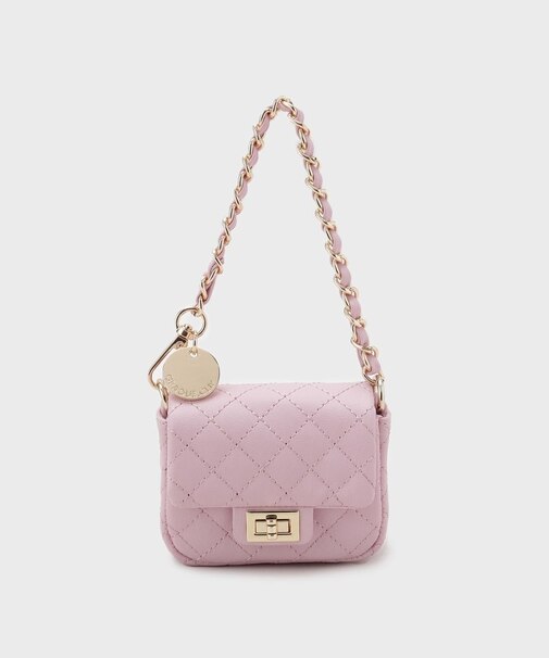 ミニサイズキルティングバッグチャーム