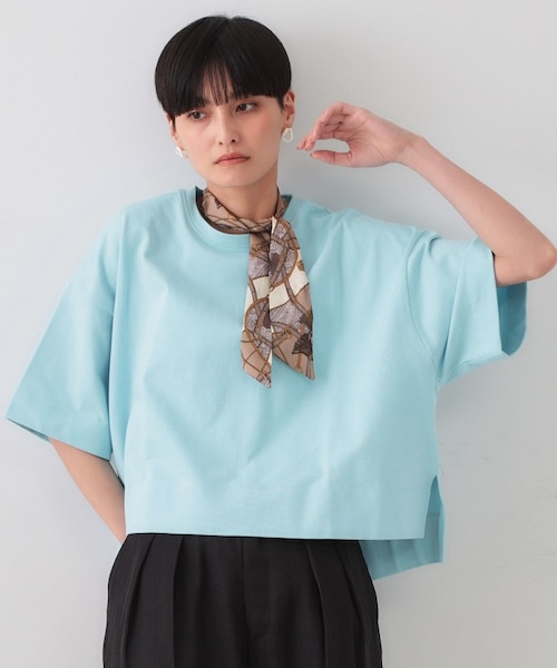 5色展開》ワイドシルエットTシャツ【洗濯機洗い可】｜オペーク