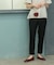 《S-LLサイズ》ハイストレッチスティックパンツ【洗濯機洗い可/接触冷感】