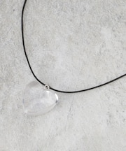 ハートモチーフコードチョーカーネックレス