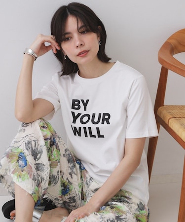 ロゴプリントTシャツ【洗濯機洗い可】