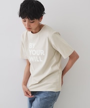 ロゴプリントTシャツ【洗濯機洗い可】