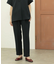 《丈が選べる/SS-LLサイズ》美脚ストレッチイージーテーパードパンツ/セットアップ対応【防シワ/洗濯機洗い可/抗ピル】