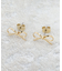 リボンモチーフピアス