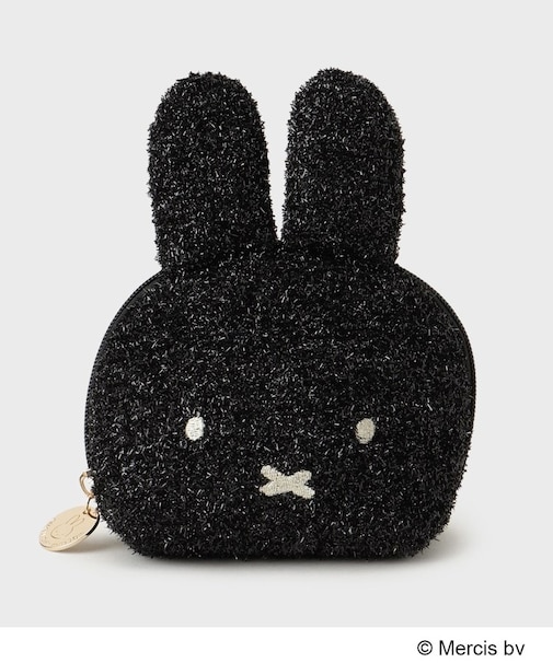 【miffyコラボ】フェイス型キラキラポーチ