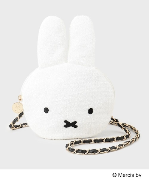 miffyコラボ】フェイス型2WAYキラキラミニショルダーバッグ