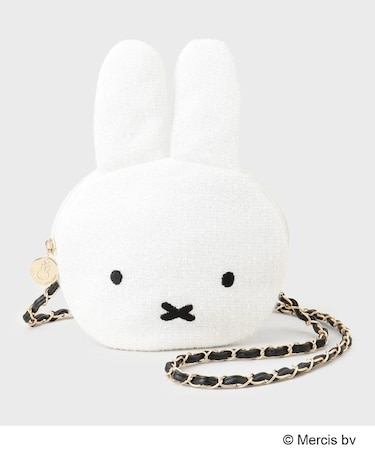 【miffyコラボ】フェイス型2ＷＡＹキラキラミニショルダーバッグ