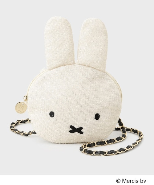 FEILER miffy ミニバッグ ミッフィー miffy ミニショルダーバッグ (フェイスブラック)
