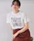ロゴプリントTシャツ【洗濯機洗い可】