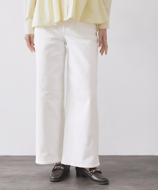 《SS-LLサイズ》ストレッチバギーデニム【洗濯機洗い可】