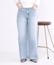 ストレッチバギーデニム【洗濯機洗い可】《SS～LL》