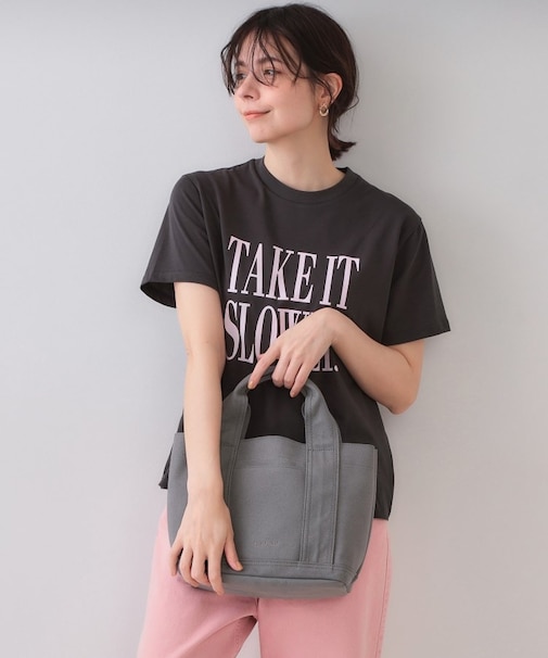 【2WAY/多ポケット】3層セパレートミドルトートバッグ