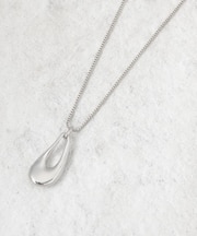 【2WAY】しずくメタルネックレス