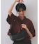 【軽量】オイル調合皮ムーンショルダーバッグ