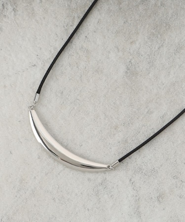 メタルバー×コードネックレス