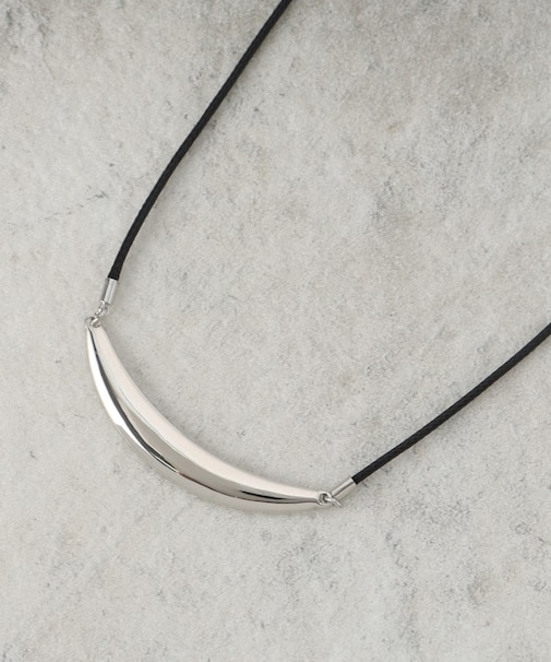 メタルバー×コードネックレス