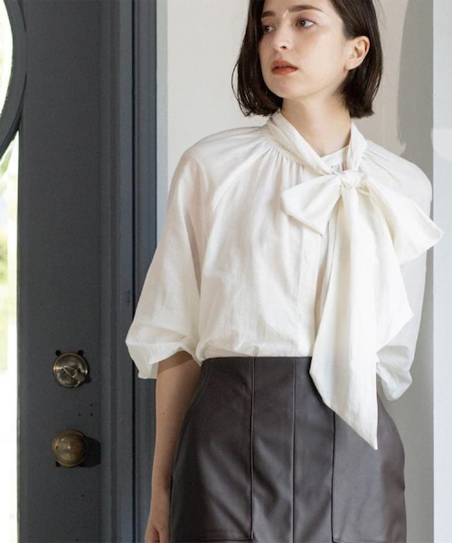 ベーシックアムンゼンブラウス｜アドーアの通販｜&mall（アンドモール