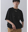 裾ドロストTシャツ【洗濯機洗い可】
