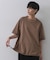 裾ドロストTシャツ【洗濯機洗い可】