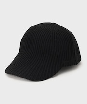 ロゴ入りリブニットキャップ
