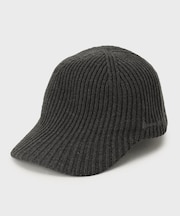 ロゴ入りリブニットキャップ