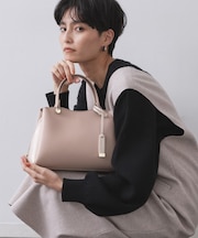 【2WAY/名品】バイカラーミドルボストンバッグ