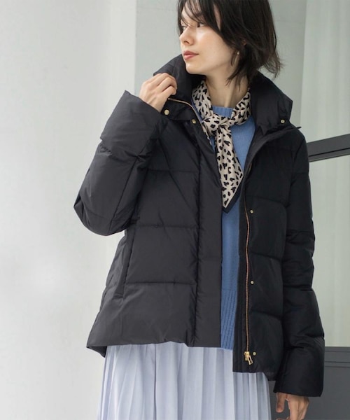 撥水ショートダウン【防風/抗菌防臭/洗濯機洗い可】《SS～LL