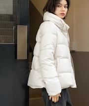 撥水ショートダウン【防風/抗菌防臭/洗濯機洗い可】《SS～LL》