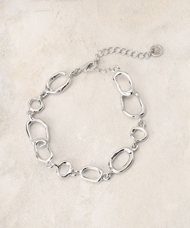 変型チェーンブレスレット