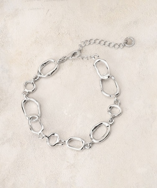 変型チェーンブレスレット