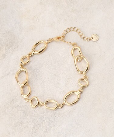 変型チェーンブレスレット