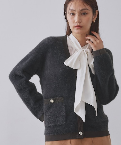 美品　LOUNIE フェザーヤーンニットカーディガン Information｜LOUNIE（ルーニィ）公式サイト／公式オンラインストア