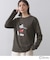 【Mickey Mouse】プリントロングTシャツ
