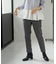 裏起毛ハイストレッチイージーテーパードパンツ【洗濯機OK】