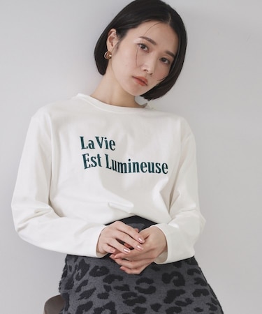 3アソートロゴ／ロングTシャツ【洗濯機洗い可】
