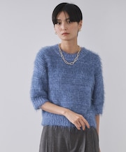 フェザーヤーンニット【洗濯機OK/抗ピル】