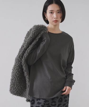 リラクシーロングTシャツ【洗濯機OK】
