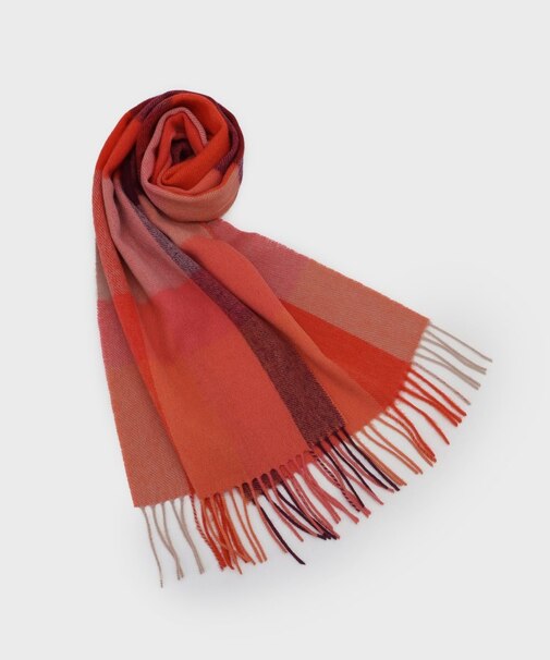 ウール100％マフラー【12col/洗える】