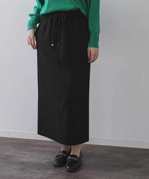 裏起毛イージーナロースカート/ネオサーモ【蓄熱素材/洗濯機洗い可