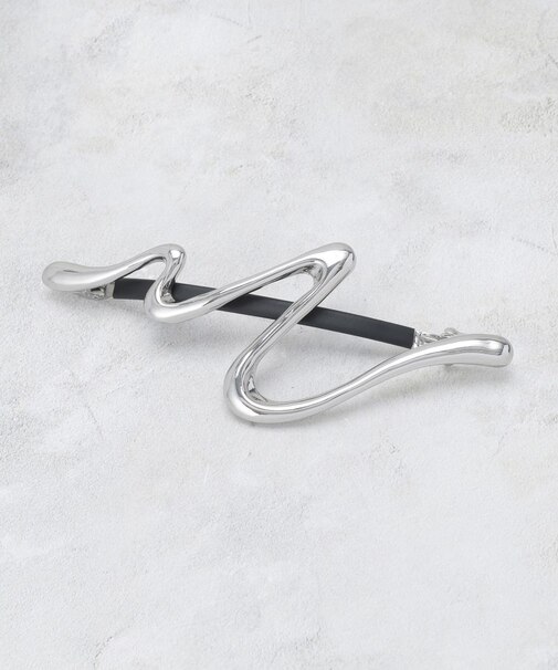 ニュアンスデザイン メタルバレッタ