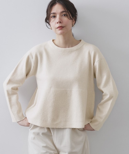 新品タグ付き Anplegant ペプラムニット Dark Angel ペプラムニット フレアスリーブニット 長袖 秋新作