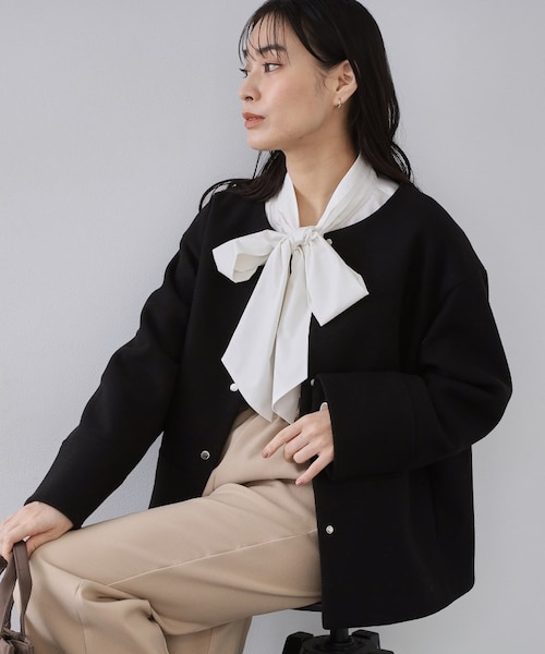 ウールライクコクーンコート/494079｜グローバルワークの通販｜&mall